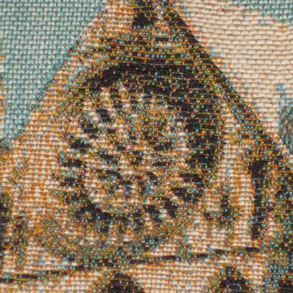 EUC Tapestry Pillow Cover With Zipper - Picture 3 of 8